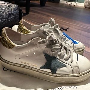 Golden Goose hi star — like new worn once!